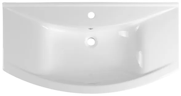 Aqualine - Lavabo da incasso ZERO 97x51 cm ceramica/bianco