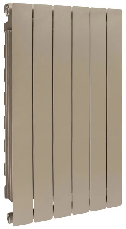 Termosifone in alluminio 6 elementi interasse 800 mm PRODIGE MODERN bronze