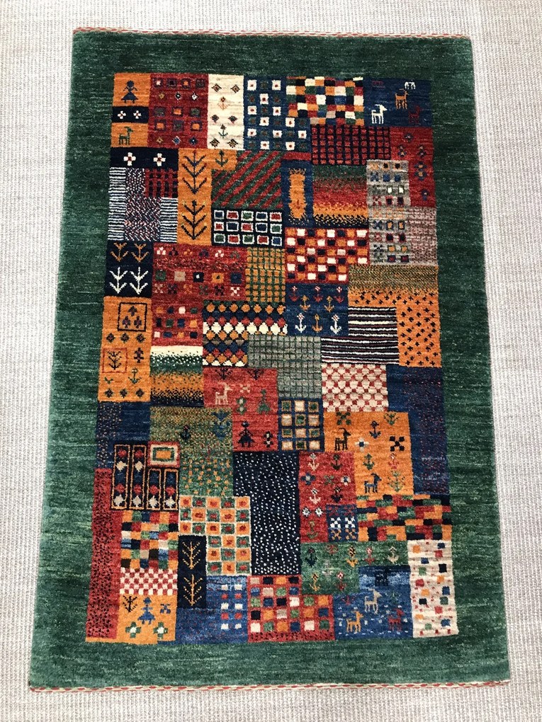Loribaft Tappeto 80x120 (Iran) Annodato A Mano