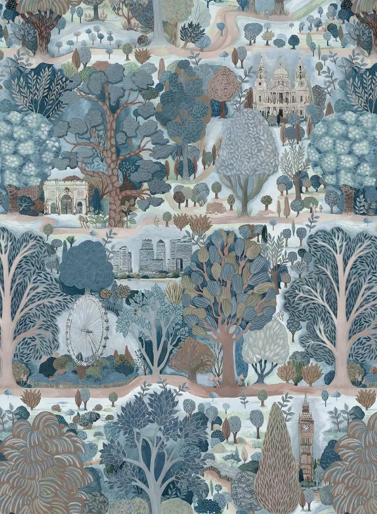 House of Hackney Carta da parati Utopia - Autumn