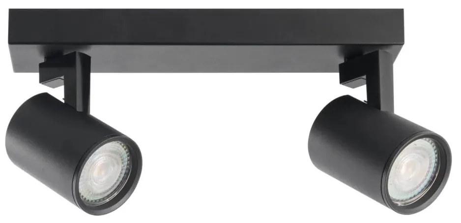 Faretto LYNX 2xGU10/10W/230V nero