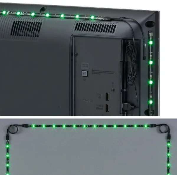 Brilo - Striscia LED RGBW dimmerabile per TV 3m LED/2,5W/USB + DO