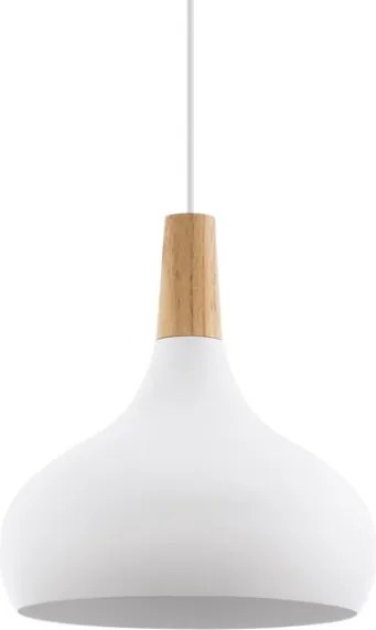 Eglo 96982 - Lampada a sospensione SABINAR 1xE27/60W/230V 280mm bianco