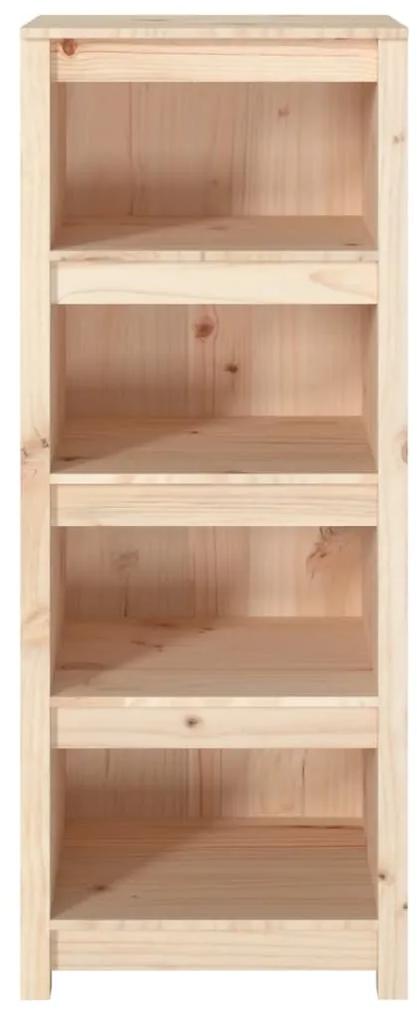 Libreria 50x35x125,5 cm in legno massello di pino