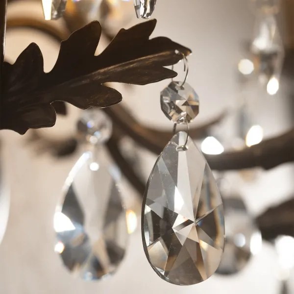 ONLI - Lampada da tavolo TERESA 1xE14/6W/230V bronzo