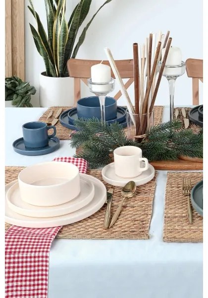 Set da tavola 20 pezzi multicolore in gres