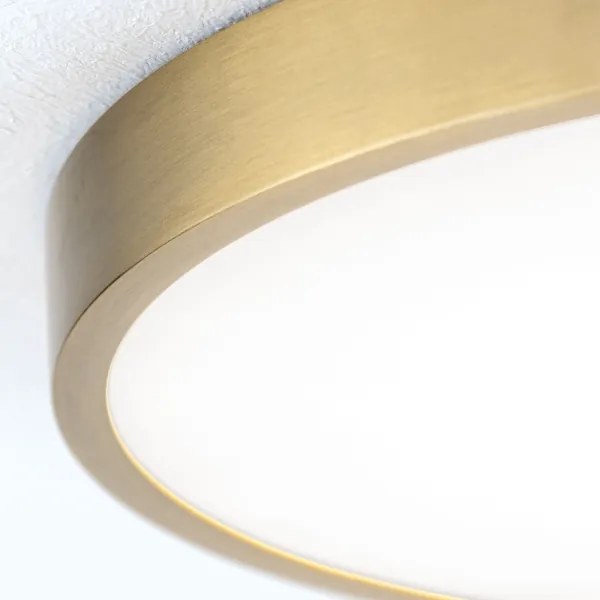 Orion DL 7-657/28 - Plafoniera LED BULLY LED/28W/230V diametro 28 cm oro