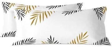 Federa HappyFriday Blanc Foliage Multicolore 45 x 110 cm (2 Unità)