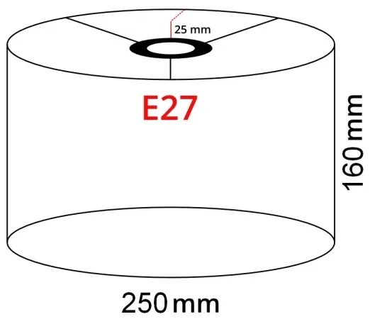 Brilagi - Lampada da terra LED CERIA 1xE27/40W/230V Ø 25 cm bambù/nero