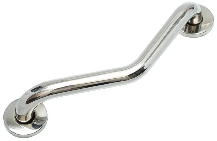 Maniglione di sicurezza 45° dina in inox L 45 x P 8.8 cm