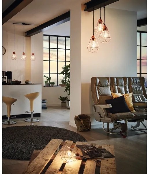 Eglo 94197 - Luce da tavolo con presa TARBES 1xE27/60W/230V