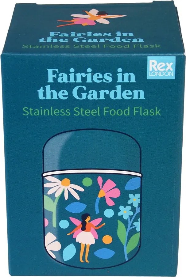 Borraccia termica blu 280 ml Fairies in the Garden – Rex London