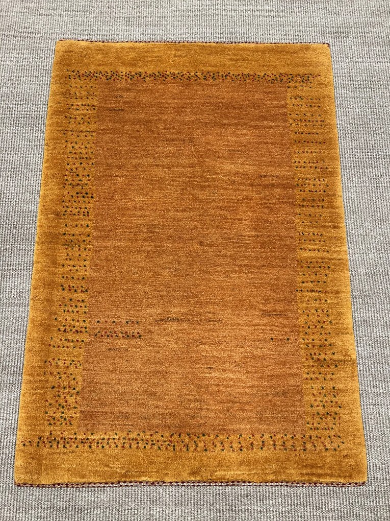 Gashguli Tappeto persiano 120 x 90 Giallo (Iran) Annodato A Mano