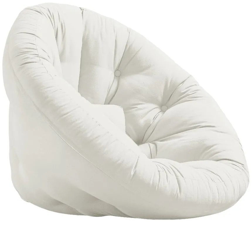 Poltrona bianco-beige Nido - Karup Design