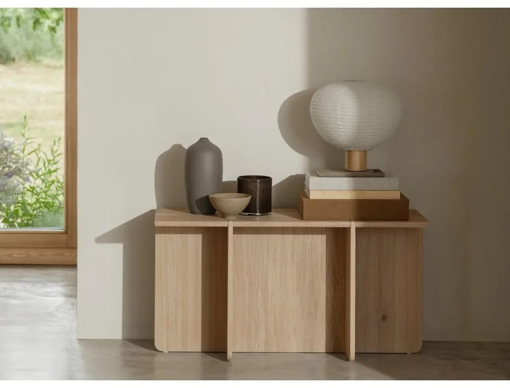 Lampada da tavolo bianca con paralume in carta (altezza totale 32 cm) Kami – Blomus