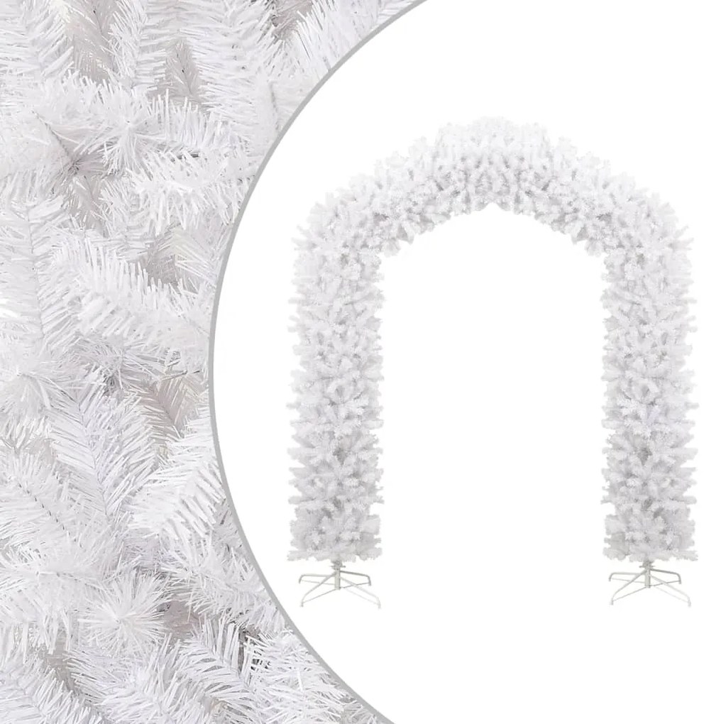 Albero Di Natale Ad Arco Bianco 270 Cm /