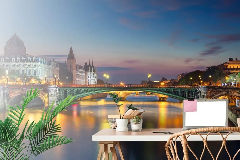 Carta da parati – Panorama abbagliante di Parigi