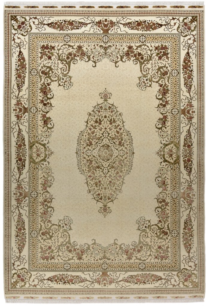 Tabriz Tappeto 310x210 (Indian) Annodato A Mano