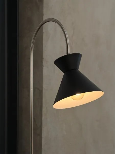 Osram - Lampada da terra DECOR WAIST 1xE27/40W/230V nera