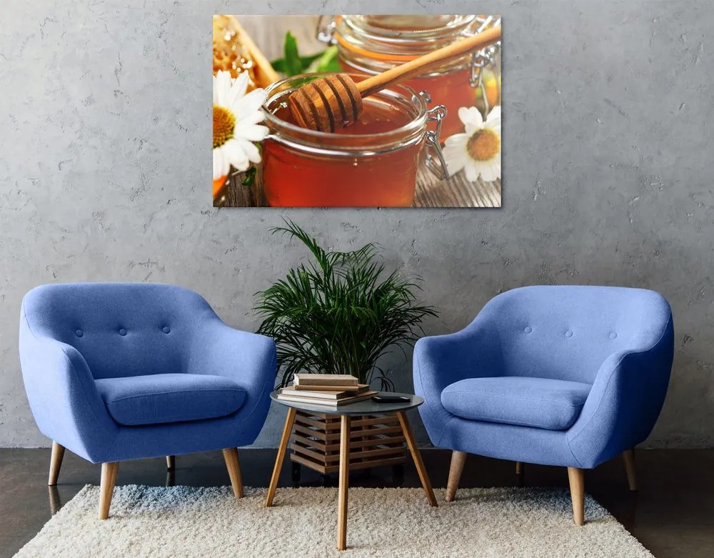 Quadro su tela – Tazza di miele