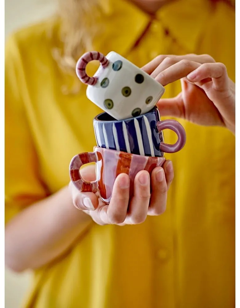 Tazzina per espresso verde in gres 115 ml Nini – Bloomingville