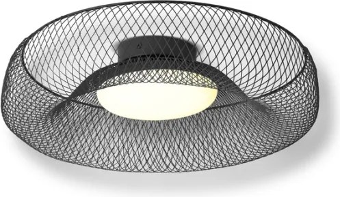Osram - Plafoniera DECOR MESH LED, 18,5 W / 230 V, Ø 30 cm, nera