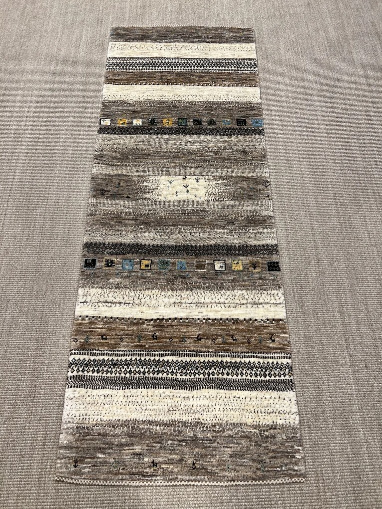 Loribaft Tappeto 200 x 70 Beige (Iran) Annodato A Mano