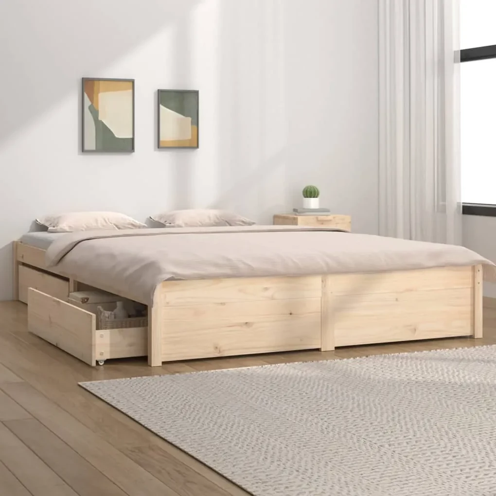 Giroletto con cassetti 120x200 cm