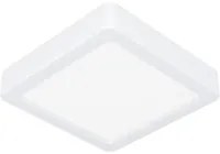 Plafoniera Moderna Fueva 5 In Acciaio Bianco Led Integrato 11W 3000K Ip44