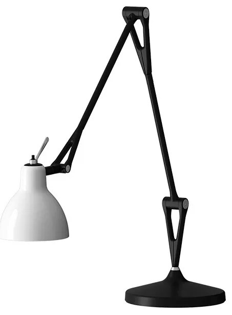 Rotaliana - Luxy T2 Lampada da Tavolo Nero/Bianco Brillante Rotaliana