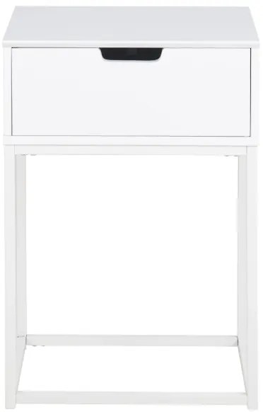 Comodino CARLY bianco