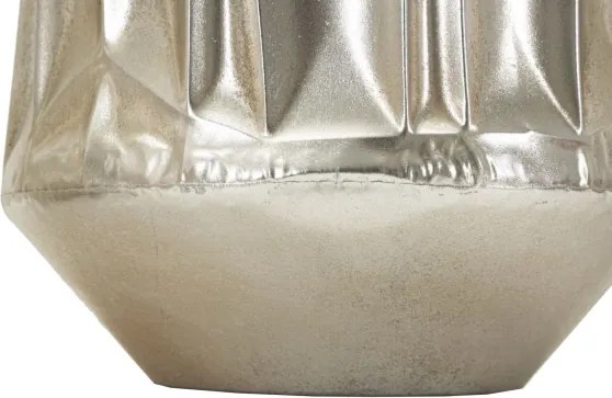 Porta Vasi Silver Set 3 Pz Cm Ø 35X38,5-27,5X33-18,5X26,5