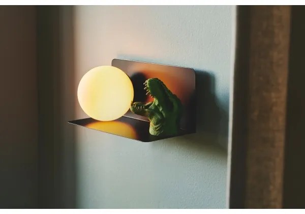 Nordlux - Applique con mensola LILIBETH 1xE14/25W/230V nero