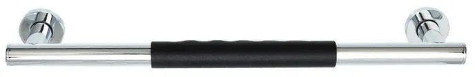 Maniglione soul in acciaio L 45 x P 8.1 cm nero