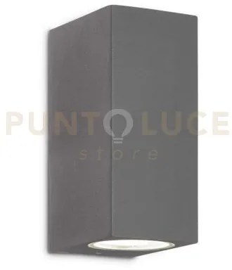 Up applique da esterno doppia emissione ip44 2 luci attacco g9 antr...