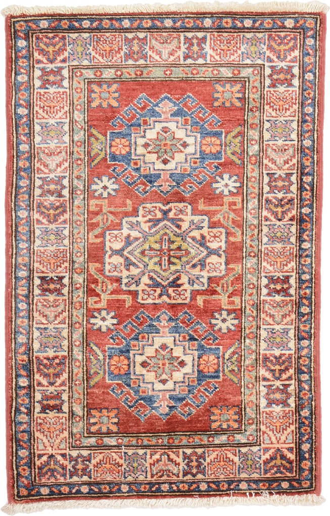 Kazak Tappeto orientale 60x90 (Pakistan) Annodato A Mano
