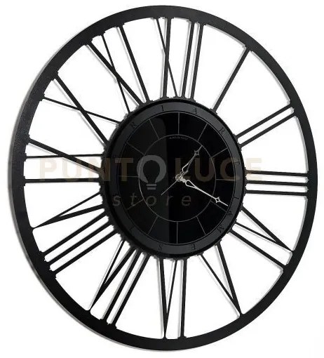 Orologio da parete di design big lux nero