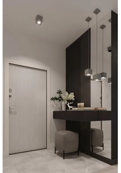 Sollux SL.0058 - Applique QUAD 1 1xG9/8W/230V grigio