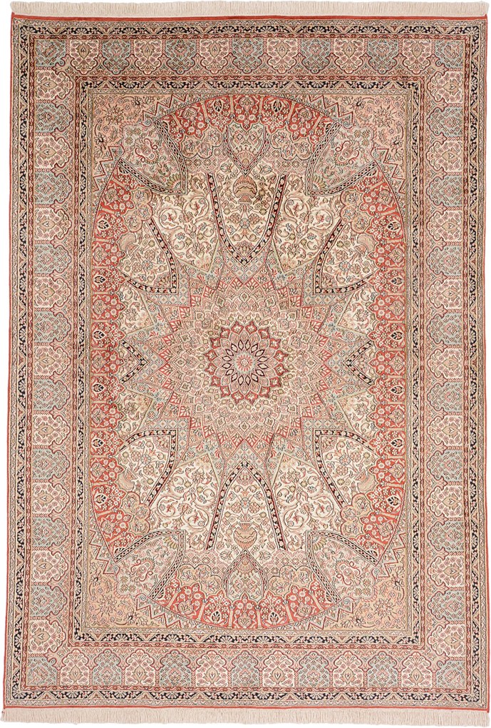 Cashmere Silk Tappeto 170 x 250 (Indian) Annodato A Mano