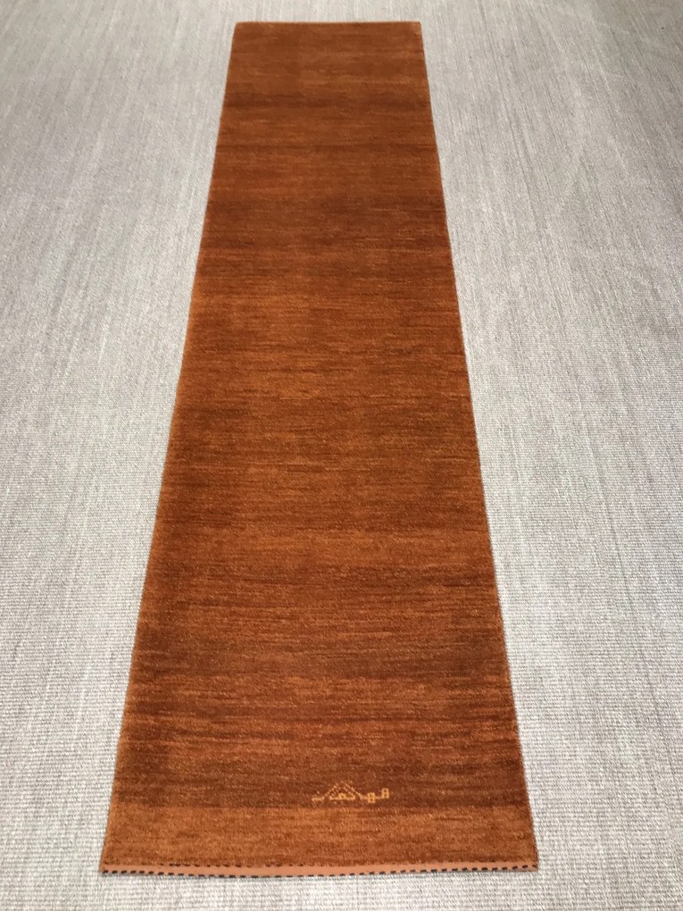 Gashguli Tappeto 70x300 Giallo (Iran) Annodato A Mano