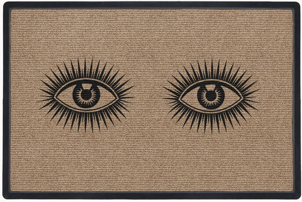 Zerbino lavabile con base in gomma