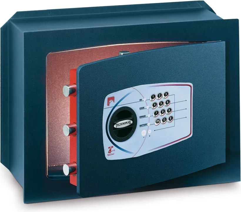 Cassaforte A Muro Digitale Con Pass Serie Gold Technomax 210x270x150mm...
