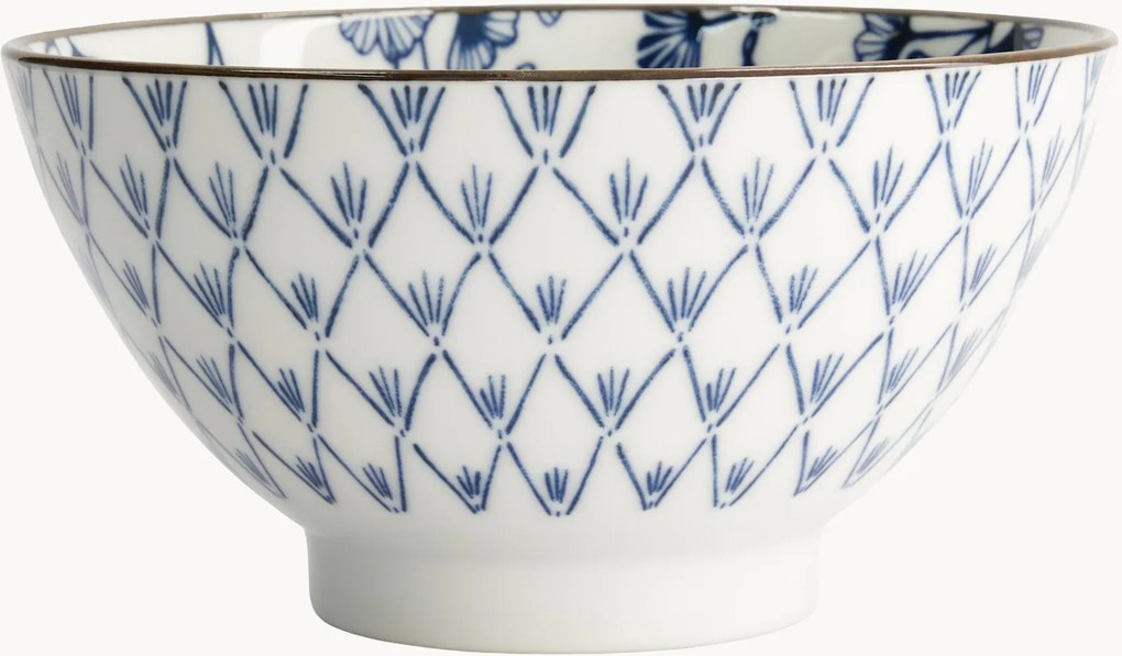 Set di 3 ciotole in porcellana Sori Bowls Flora Japonica