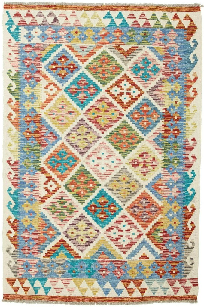Kilim Tappeto 150x100 (Pakistan) Tessuto A Mano