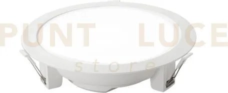 Incasso led horus bianco 25w 3250lm 4000k ip40 23x6cm