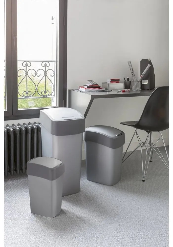 Cestino grigio , 45 l Pacific - Curver
