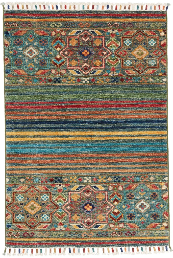 Samarkand Tappeto 90 x 70 (Pakistan) Annodato A Mano
