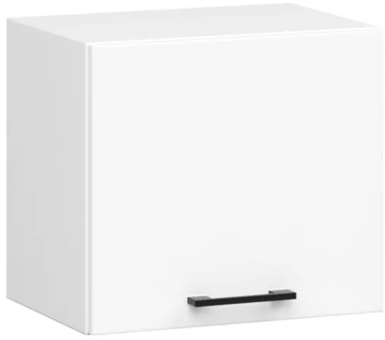 Cucina Lineare 180 Cm Moderna Pensili Bassi Bianco Opaco Emma V2