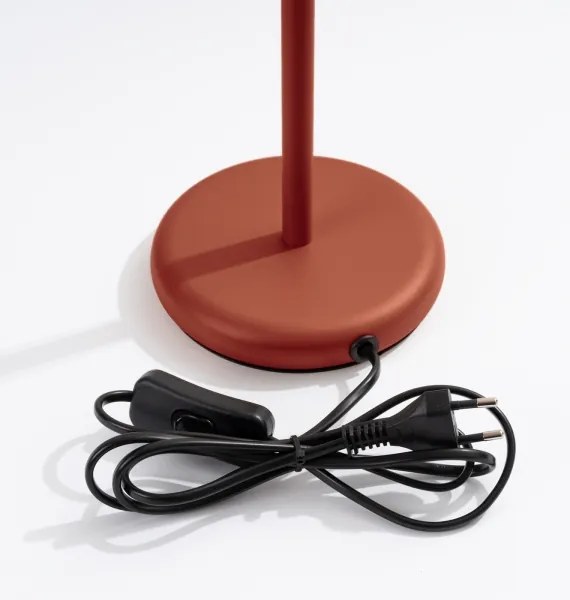 Sollux SL.1643 - Lampada da tavolo KARBON 1xGU10/10W/230V rosso