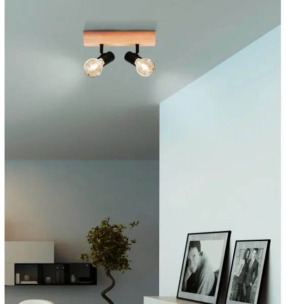 Eglo 99478 - Faretto TOWNSHEND 2xE27/60W/230V